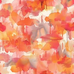 Abstract Warm-Toned Watercolor Background for Artistic Design