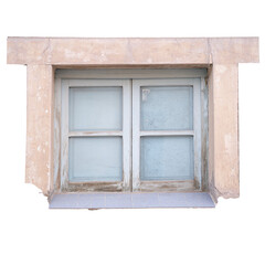 Vintage Weathered Wooden Door in Disrepair
