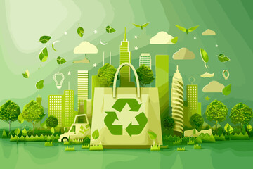 Eco-friendly product design, sustainable packaging, and green consumer education driving responsible business practices and environmental awareness
