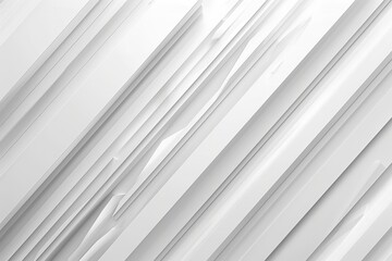 Fototapeta premium Diagonal lines on a white background in design mode. Generative Ai