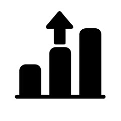 Career Ladder icon vector graphics element silhouette sign symbol illustration on a Transparent Background