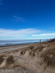 sand dunes and beach