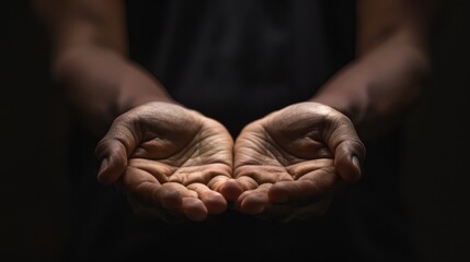 Open Hands Offering Help