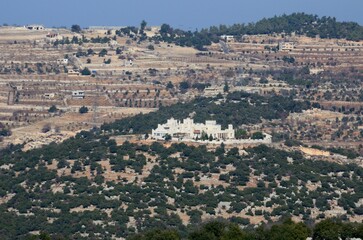 Obraz premium Paisaje alrededor de Ajlun, Jordania
