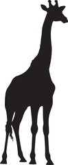 giraffe silhouette