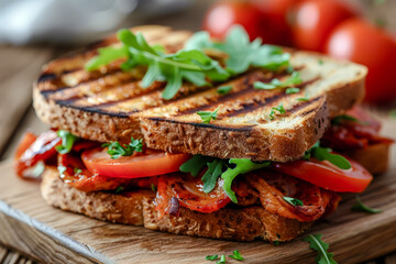 The Best Sandwich you can get Wallpaper Background Cover Magazine Journal Brainstorming Digital Art