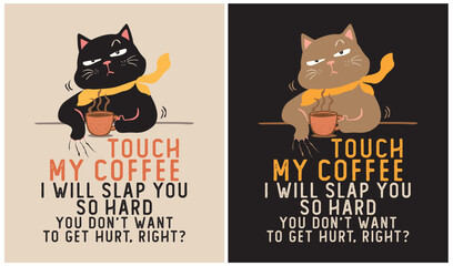 Cat and Coffee - Cat Lover