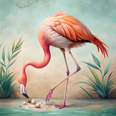 flamingo pick