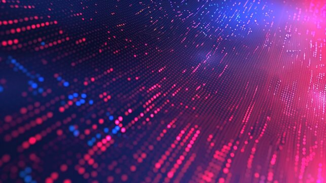 Abstract background in programming style. Cyber glitch. AI generative.