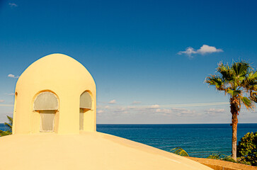 Roof of domes in a caribbean island