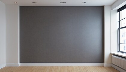 Wall mock-up in atelier, 3d render in Bright Colours 