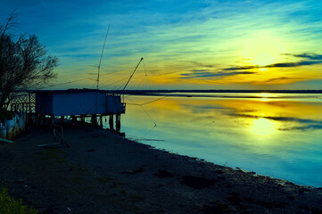 Pialassa Baiona landscape (Marina Romea, Italy)