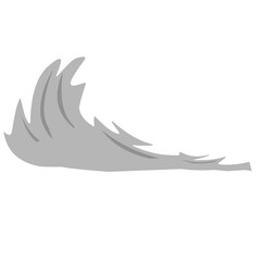 Smoke vector illustration 