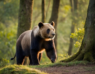 brown bear cub