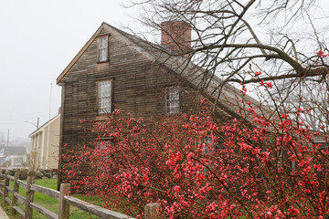 John Adams and John Quincy Adams birthplaces in Quincy, Massachusetts