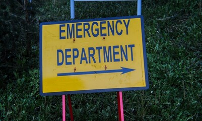 emergency department sign in hospital