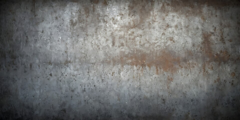 Grunge metal texture. Aged grey rust surface - obrazy, fototapety, plakaty