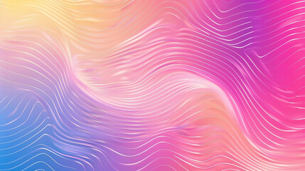 Abstract colourful gradient pattern waves - 784011526