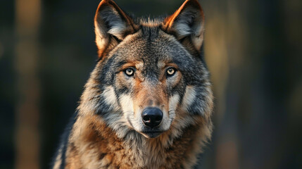 Fototapeta premium lobo, poder do lobo