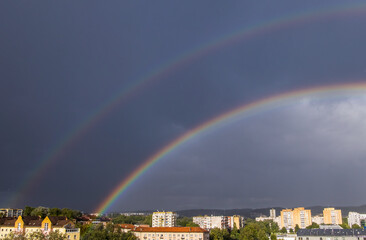 rainbow in the sky