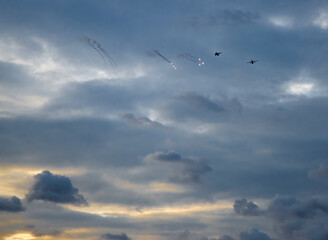fighter jets demonstration