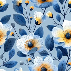 Seamless Floral Pattern #5