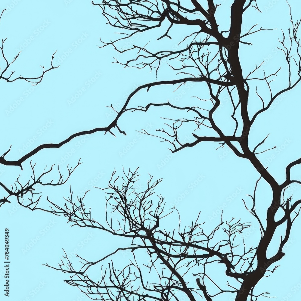 Canvas Prints A bird perched on a tree branch. Suitable for nature themes