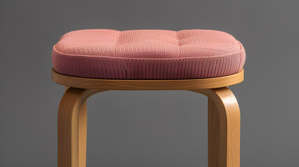 Artek stool 60 design wood frame seat to a knitting