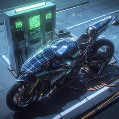 Solar-Powered Motorcycle Charger - The Ultimate Fusion of Technology and Nature