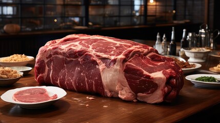 meat 3D photo realistic UHD Wallpaper