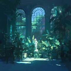 Mysterious Greenhouse Escape: A Hidden Oasis in the City