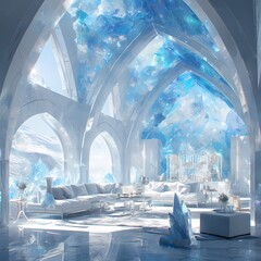 Breathtaking Quartz Crystal Hotel Room - A Dreamlike Getaway