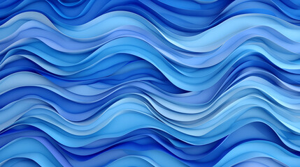 abstract blue waves as background