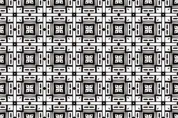 Seamless Interior Textile Geometric Texture Cloth Fashion Design Symmetric Background Template Wallpaper Digital Visual Tile Art Graphic Fabric Pattern.