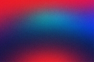 Abstract Navy and Red Cyan Grainy Texture Gradient Background
