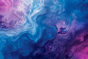 Fototapeta na wymiar abstract blue and purple watercolor fluid texture background for banner design digital ilustration