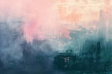 abstract painted texture background artistic panoramic wallpaper digital ilustration - obrazy, fototapety, plakaty
