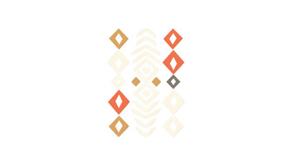 Cultural Connections: Tribal Logo Design, Geometric and Diverse, PNG Format with Transparent Background