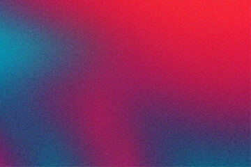 Elegant Grainy Texture Gradient in Red Teal and Magenta Shades