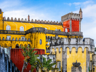National Palace of Pena in Sintra, Portugal - 784102532