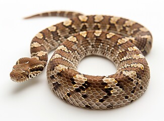 Fototapeta premium the viper snake has a very pretty skin and it looks like a snake