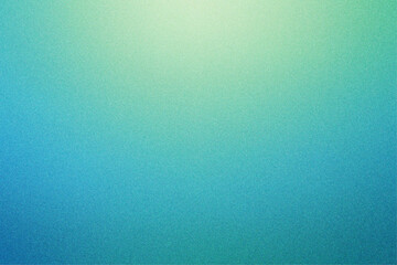 Modern Soft Blue and Green Grainy Texture Gradient Wallpaper - obrazy, fototapety, plakaty