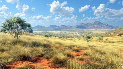 Sweeping Vistas of the Rugged Kimberley Landscape in Australia