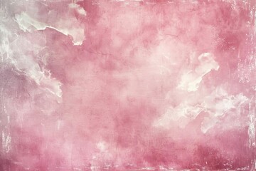 vintage pink paper texture background with soft grunge borders and cloudy white center old marbled illustration digital ilustration