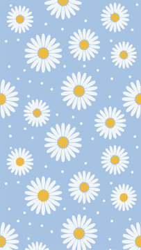 margaritas fondo vector 