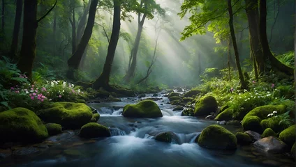  stream in the forest © LL. Zulfakar Hidayat