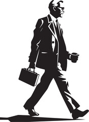 Briefcase Odyssey Expedition to Professional Success Executive Endeavor Striving for Excellence