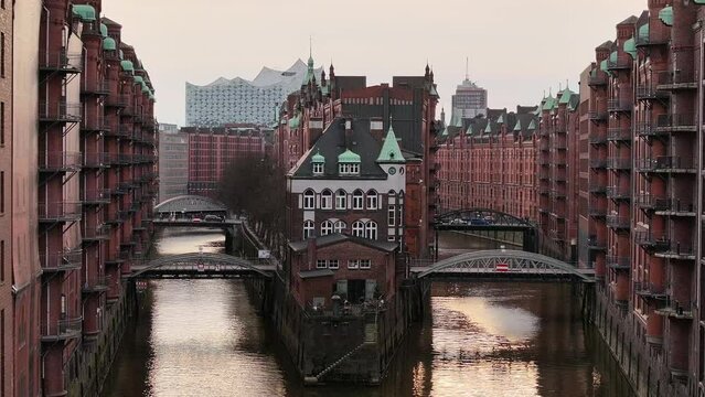 Hamburg during spring