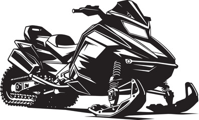 Glacier Glide Man on Snowmobile Symbol Blizzard Blaster Snowmobile Logo Icon