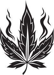 Mary Jane Majesty Cannabis Iconic Emblem Kush Kingdom Herbal Symbolic Design